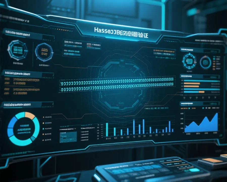 哈希分分彩哈希验证示意界面